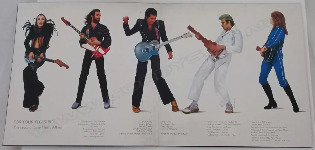 Roxy Music, For Your Pleasure Image 1++